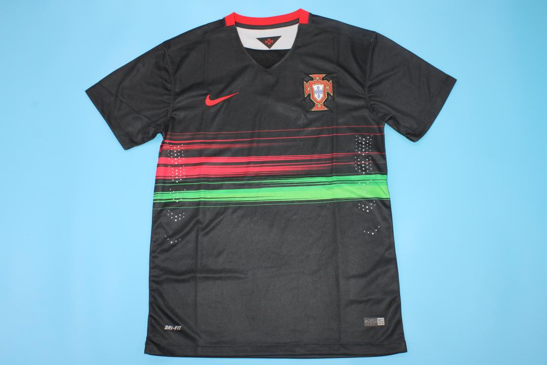 AAA Quality Portugal 15/16 Away Black Soccer Jersey